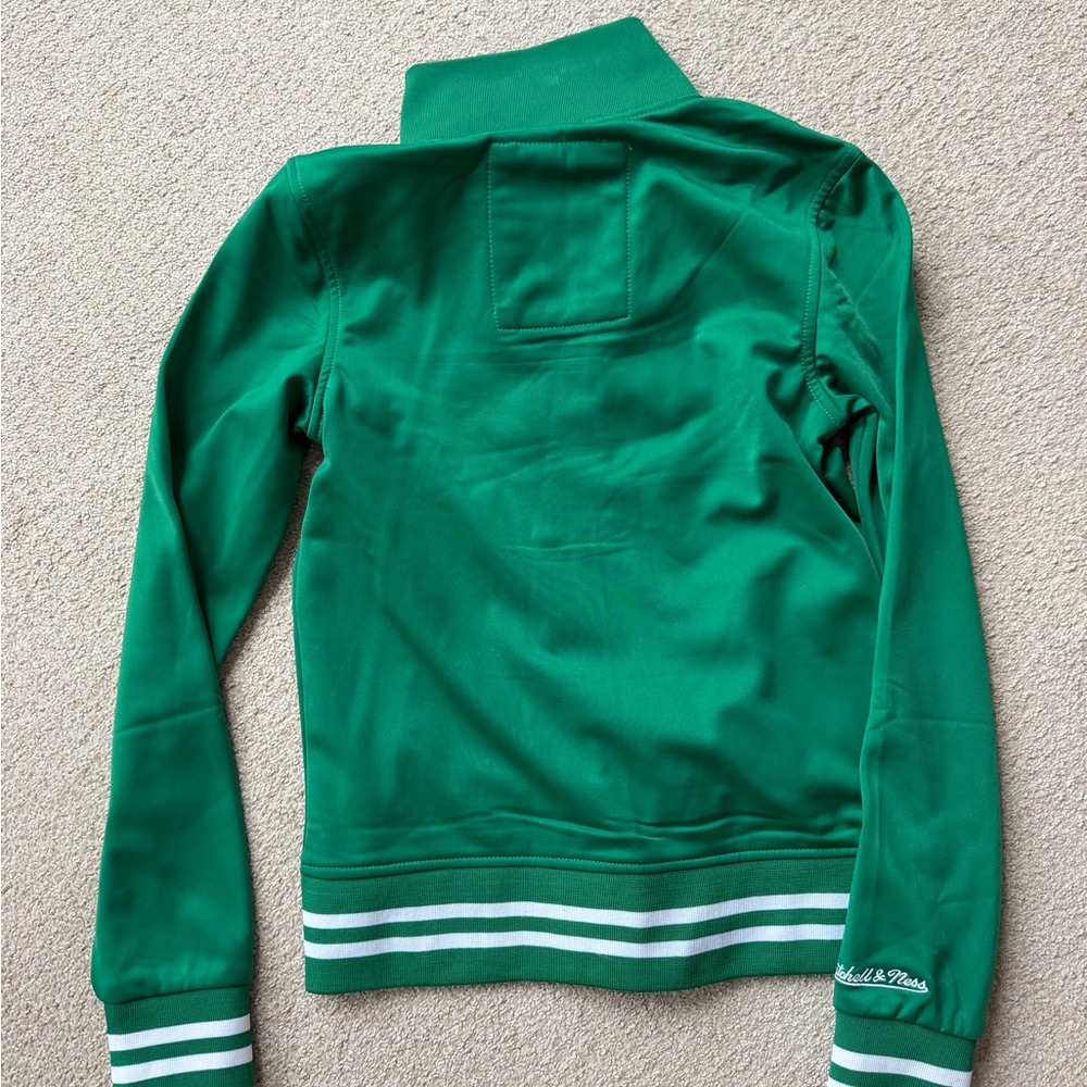 Mitchell & Ness Green Throwback Jacket - image 5